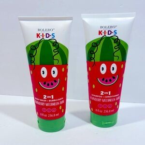 Kids 2-in-1 Watermelon Body Wash & Shampoo - Lot of 2